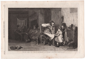 antique music prints (19th century)